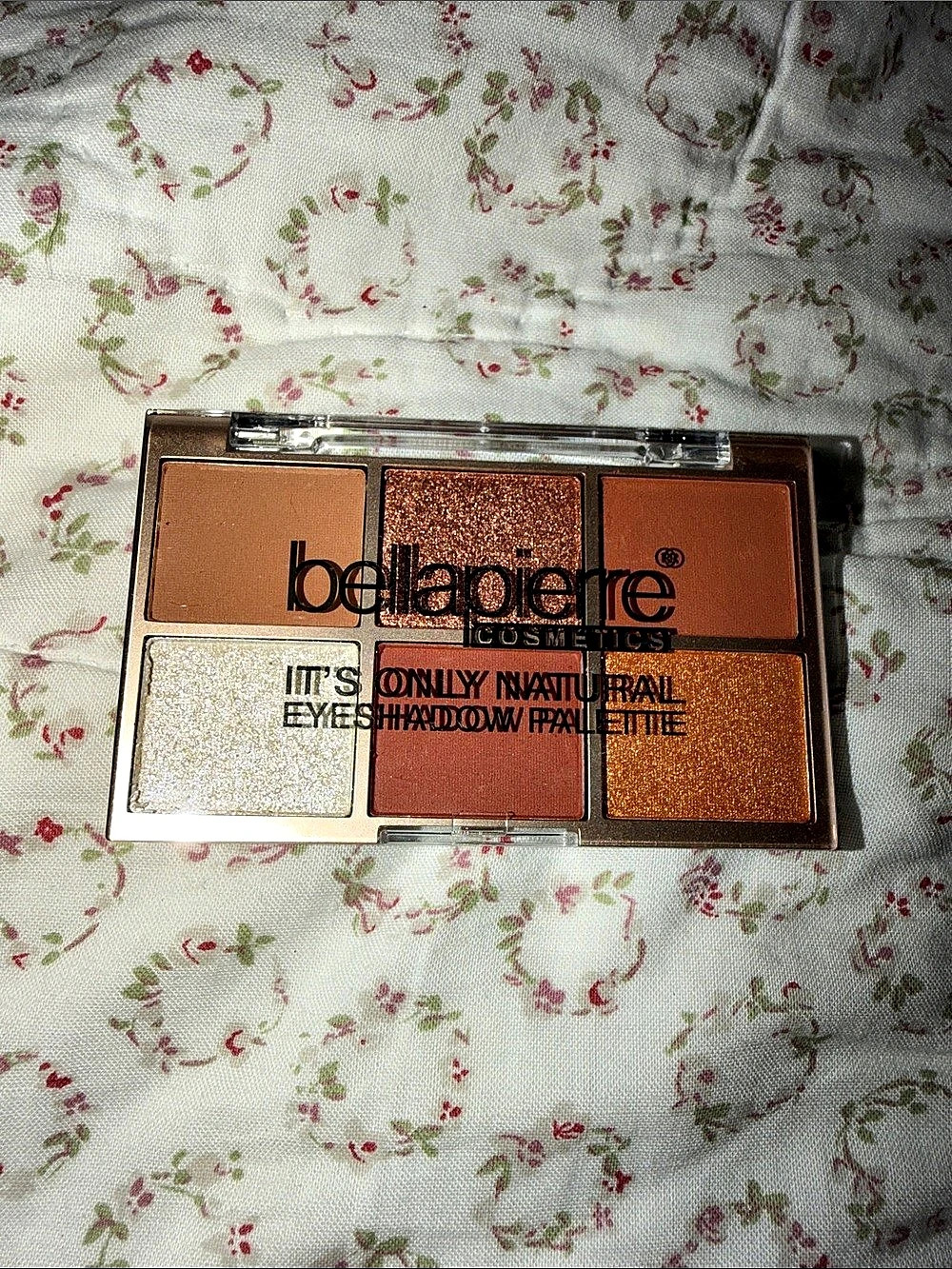 bellapierre 6 Color Pro Palette Brown & Gold Eyeshadow Palette NWT